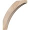Ekena Millwork 3 1/2"W x 24"D x 24"H Thorton Smooth Knee Brace, Douglas Fir BRC04X24X24THR00SDF - alternate 1